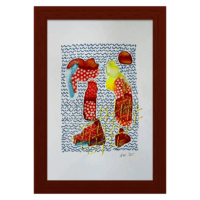 Mixed Media - Gr. A6 - individuelles Unikat