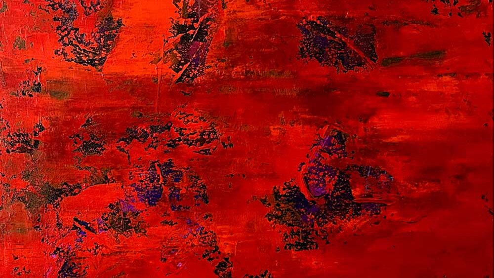 Red - Acryl auf Leinwand