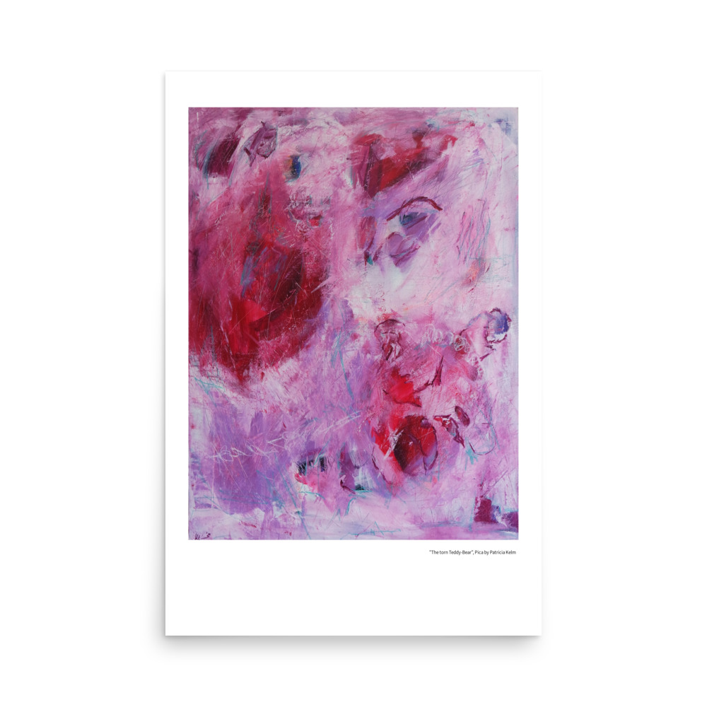 "The torn Teddy-Bear" Artprint on paper – Bild 2