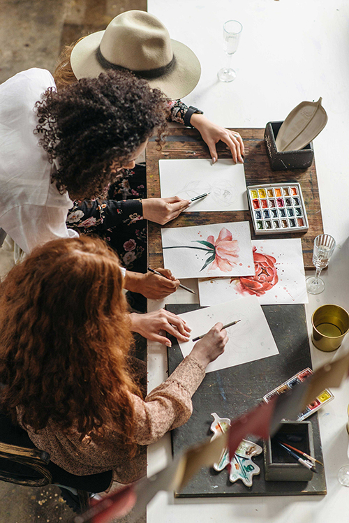 kreativ-workshop alle zwei Wochen in Mönchengladbach